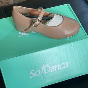 NWT Toddler So Danca Tap Shoes Sz 7